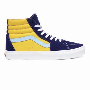 Damske Kotnikove Tenisky Vans Sunshine Sk8-Hi Viacfarebný/Biele VA94YWISG